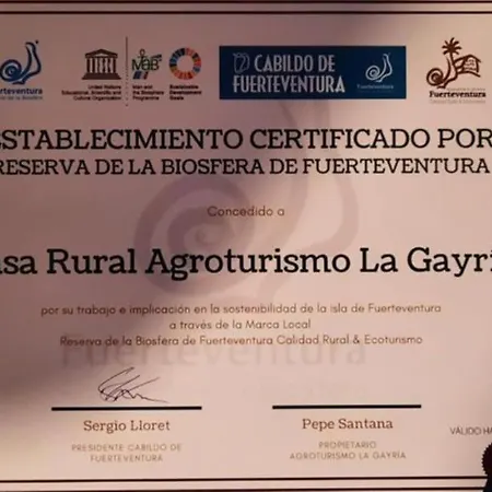 Casa rural La Gayria *